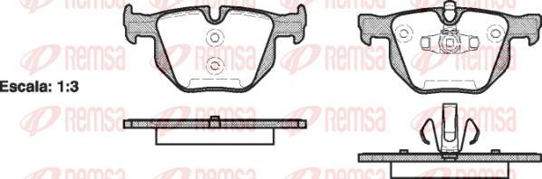 Kawe 0381 70 - Set placute frana,frana disc aaoparts.ro