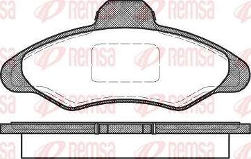 Kawe 0331 00 - Set placute frana,frana disc aaoparts.ro