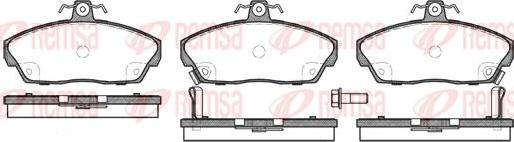 Kawe 0337 02 - Set placute frana,frana disc aaoparts.ro