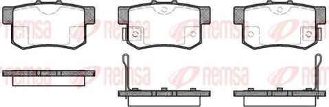 Kawe 0325 02 - Set placute frana,frana disc aaoparts.ro