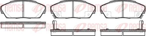 Kawe 0323 02 - Set placute frana,frana disc aaoparts.ro