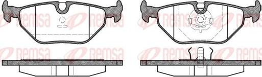 Kawe 0265 00 - Set placute frana,frana disc aaoparts.ro