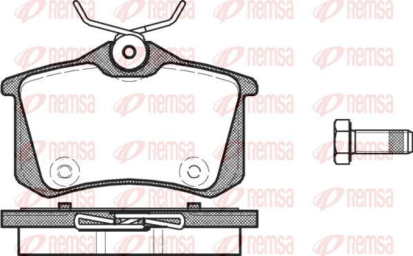 Kawe 0263 14 - Set placute frana,frana disc aaoparts.ro