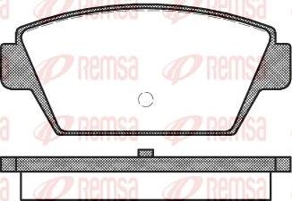Kawe 0215 00 - Set placute frana,frana disc aaoparts.ro