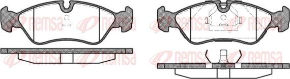 Kawe 0286 10 - Set placute frana,frana disc aaoparts.ro