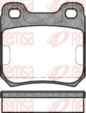Kawe 0239 10 - Set placute frana,frana disc aaoparts.ro
