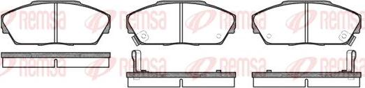 Kawe 0237 02 - Set placute frana,frana disc aaoparts.ro