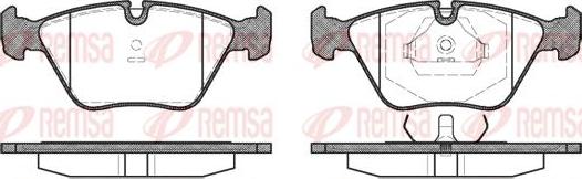 Kawe 0270 00 - Set placute frana,frana disc aaoparts.ro