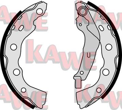 Kawe 07990 - Set saboti frana aaoparts.ro