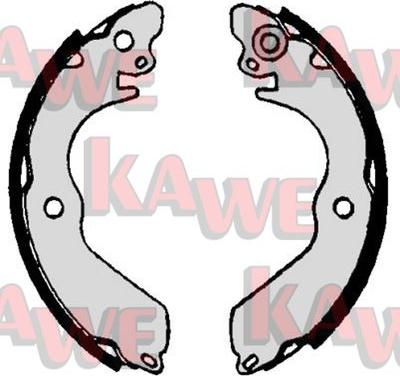 Kawe 07020 - Set saboti frana aaoparts.ro