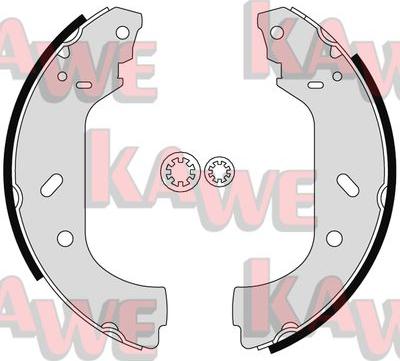 Kawe 07150 - Set saboti frana aaoparts.ro