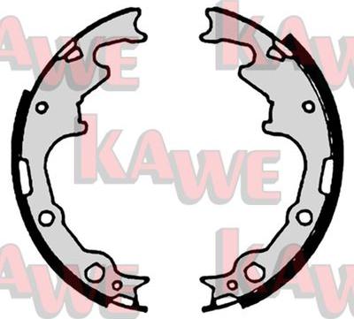 Kawe 07240 - Set saboti frana aaoparts.ro
