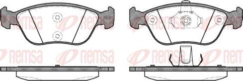 Kawe 0722 00 - Set placute frana,frana disc aaoparts.ro