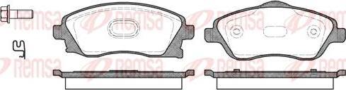 Kawe 0774 12 - Set placute frana,frana disc aaoparts.ro