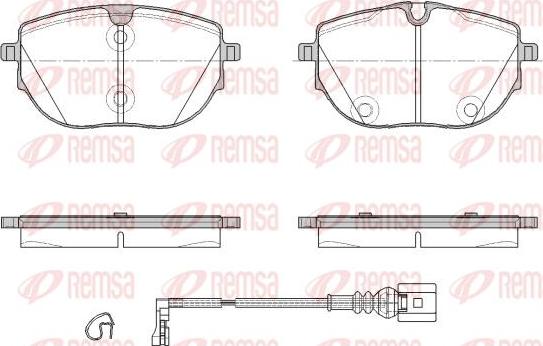 Kawe 1920 01 - Set placute frana,frana disc aaoparts.ro