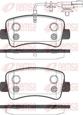 Kawe 1439 11 - Set placute frana,frana disc aaoparts.ro