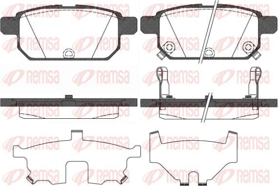 Kawe 1471 02 - Set placute frana,frana disc aaoparts.ro
