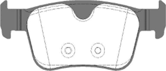 Kawe 1551 11 - Set placute frana,frana disc aaoparts.ro