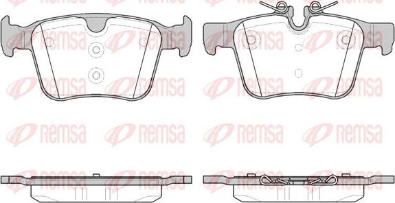 Kawe 1516 40 - Set placute frana,frana disc aaoparts.ro