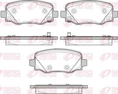Kawe 1578 02 - Set placute frana,frana disc aaoparts.ro