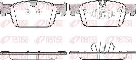 Kawe 1692 10 - Set placute frana,frana disc aaoparts.ro