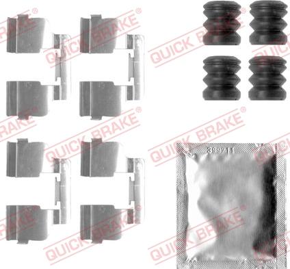 Kawe 109-1835 - Set accesorii, placute frana aaoparts.ro