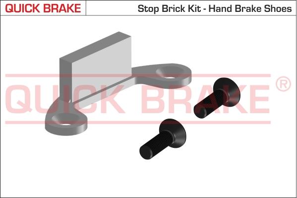Kawe 105-0481 - Set accesorii, saboti frana parcare aaoparts.ro