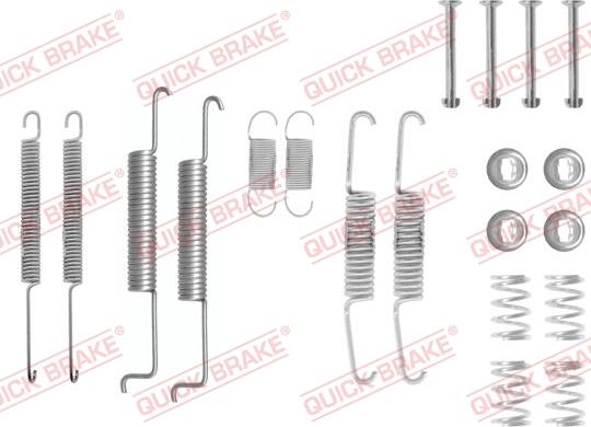 Kawe 105-0597 - Set accesorii, sabot de frana aaoparts.ro