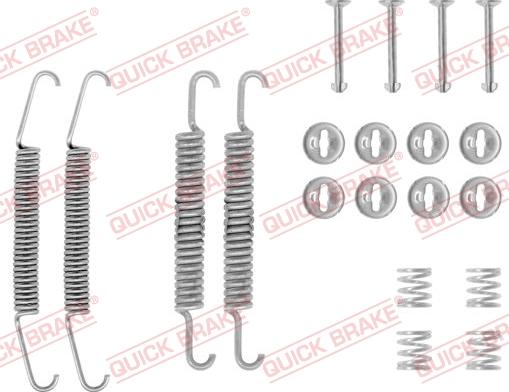 Kawe 105-0548 - Set accesorii, sabot de frana aaoparts.ro