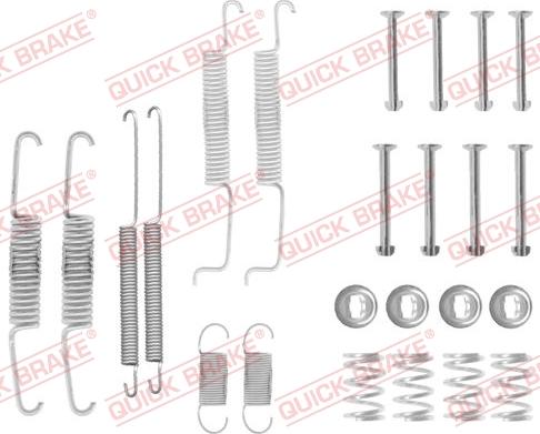 Kawe 105-0569 - Set accesorii, sabot de frana aaoparts.ro