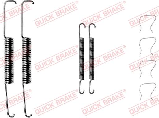 Kawe 105-0508 - Set accesorii, sabot de frana aaoparts.ro