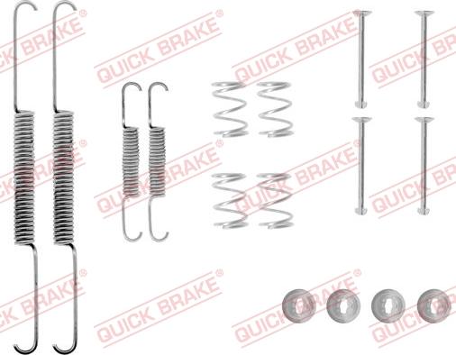 Kawe 105-0507 - Set accesorii, sabot de frana aaoparts.ro