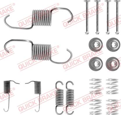 Kawe 105-0696 - Set accesorii, sabot de frana aaoparts.ro