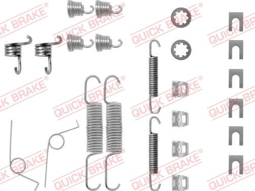 Kawe 105-0611 - Set accesorii, sabot de frana aaoparts.ro