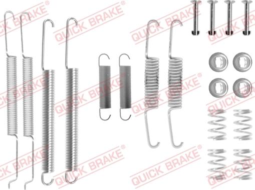 Kawe 105-0681 - Set accesorii, sabot de frana aaoparts.ro