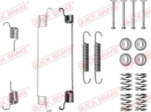 Kawe 105-0672 - Set accesorii, sabot de frana aaoparts.ro