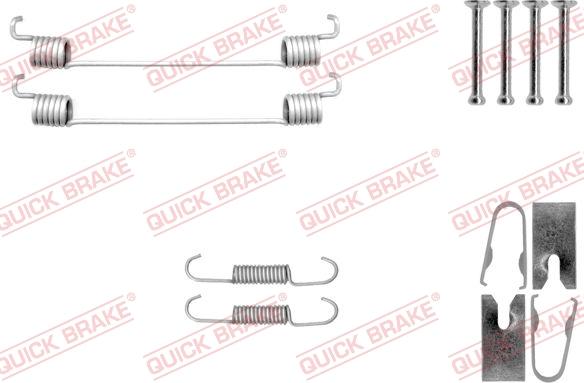 Kawe 105-0040 - Set accesorii, sabot de frana aaoparts.ro
