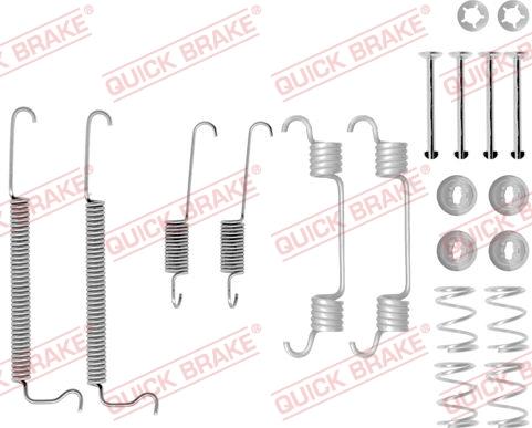 Kawe 105-0849 - Set accesorii, sabot de frana aaoparts.ro