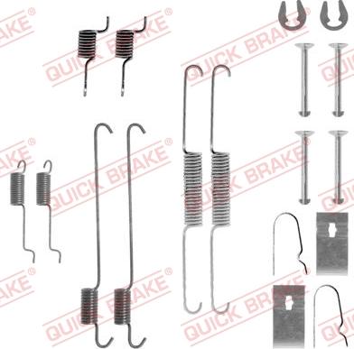 Kawe 105-0815 - Set accesorii, sabot de frana aaoparts.ro