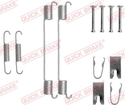 Kawe 105-0883 - Set accesorii, sabot de frana aaoparts.ro