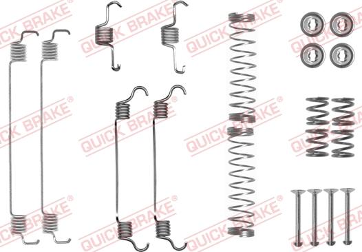 Kawe 105-0835 - Set accesorii, sabot de frana aaoparts.ro