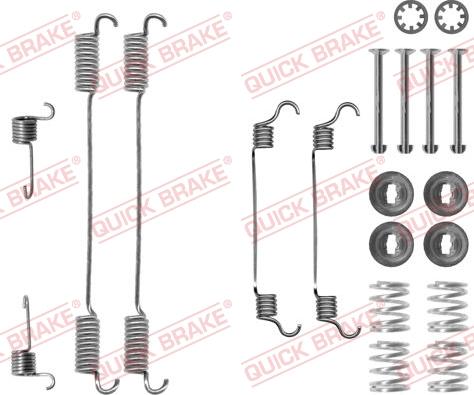 Kawe 105-0740 - Set accesorii, sabot de frana aaoparts.ro