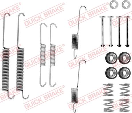 Kawe 105-0754 - Set accesorii, sabot de frana aaoparts.ro