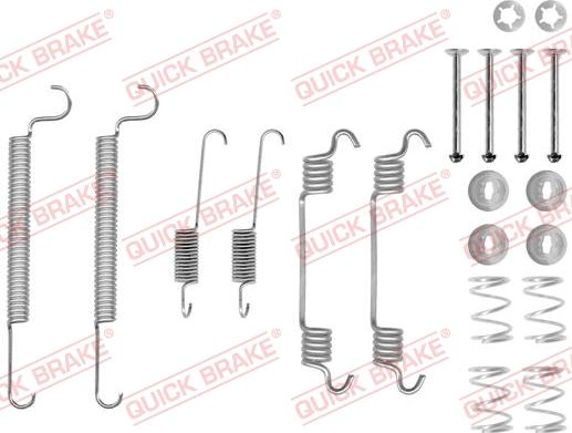 Kawe 105-0766 - Set accesorii, sabot de frana aaoparts.ro