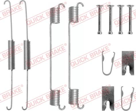 Kawe 105-0781 - Set accesorii, sabot de frana aaoparts.ro