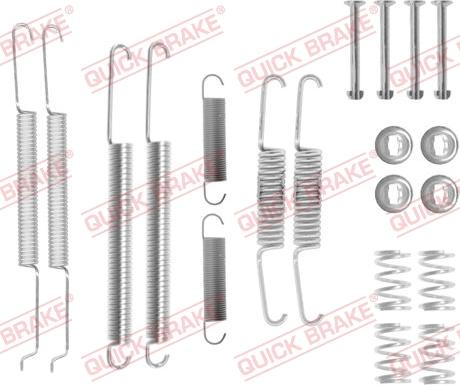 Kawe 105-0726 - Set accesorii, sabot de frana aaoparts.ro