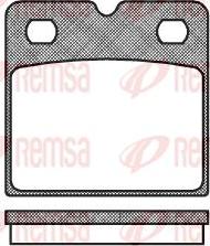 FTE 9005375 - Set placute frana,frana disc aaoparts.ro