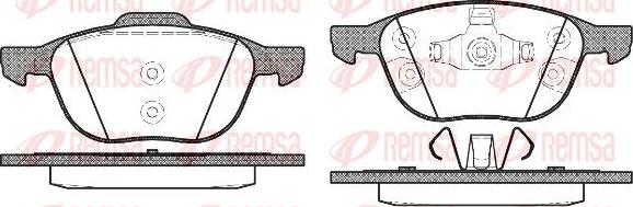 Kawe 1082 30 - Set placute frana,frana disc aaoparts.ro