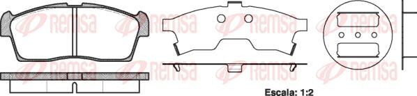 Kawe 1199 00 - Set placute frana,frana disc aaoparts.ro