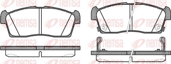 Kawe 1199 02 - Set placute frana,frana disc aaoparts.ro